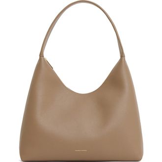 Mansur Gavriel Candy Pebbled Leather Shoulder Bag in Anise at Nordstrom