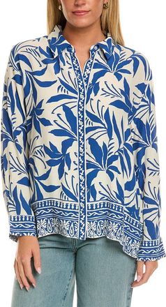 Velvet Velvet By Graham & Spencer Sienna Long Sleeve Woven Top