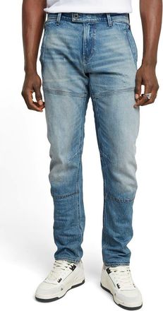 G-Star Diver 3D Slim Fit Jeans in Vintage Dirtbag Destroyed at Nordstrom, Size 32 X 34