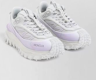 Moncler leather low-top sneakers