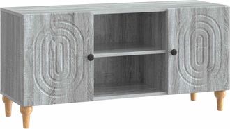 vidaXL Mueble De Tv 102 X 34,5 X 50 Cm Gris Sonoma Vidaxl