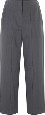 Erika Cavallini Semi Couture Donna, Pantaloni, Grigio, XS, new