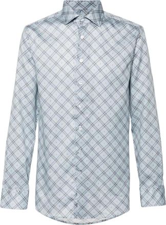 Etro Camicia Roma - - Shirts - Uomo - Blu - M