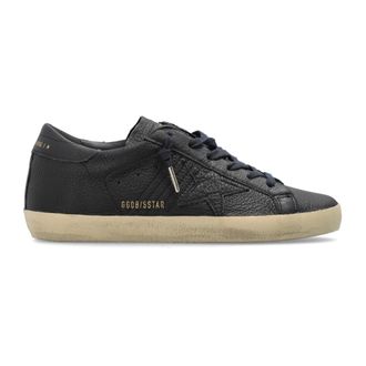 Golden Goose Super-Star Classic Con Lista - - Shoes - Donna - Blu - 36 EU