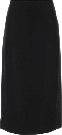 Jil Sander Skirt 152 - Dames - Kokerrokken - Zwart - XL - Rokken
