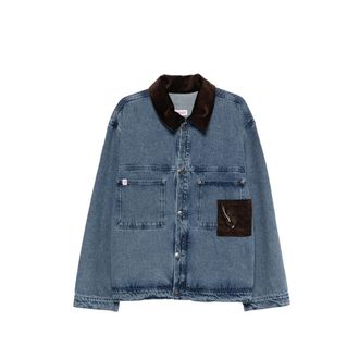 Charles Jeffrey Loverboy Corduroy-collar Jacket