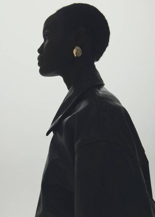 Mango Orecchini ovali cristalli combinati oro - Donna - Taglia unica - MANGO