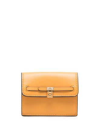 Michael Michael Kors Leren portemonnee - Geel