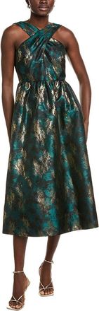 Anne Klein Jacquard Midi Dress