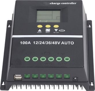 OEM Controlador De Carga Solar Mppt, Puerto Usb Dual, Panel De Visualizaci&oacute;n Lcd Retroiluminado, Regulador Adaptativo De 12v 24v 36v 48v