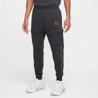 Nike Mens NSW SW AIR CARGO PANT FLC BB in Anthracite - Grey - Size Medium