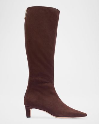 Bernardo Eton Suede Knee-High Boots