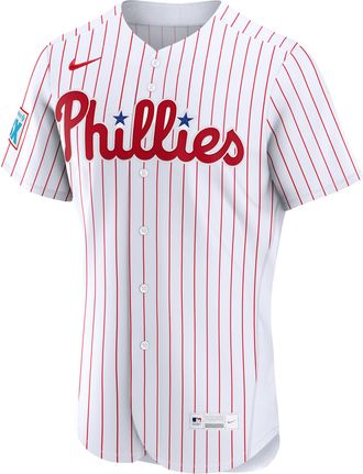 Nike Philadelphia Phillies Nike Mens MLB Authentic Jersey in White | 8900PPHOPP-38L