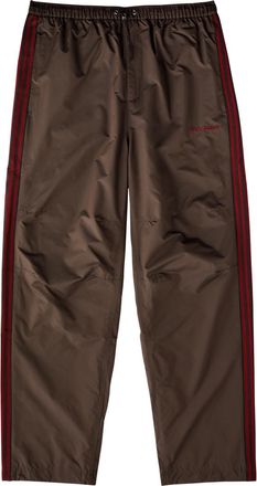 Wales Bonner Adidas X Wales Bonner Striped Straight-leg Shell Track Pants - Brown - M