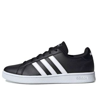 adidas (WMNS) adidas Grand Court Base Black White EE7482