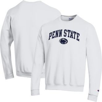 Champion Mens Champion White Penn State Nittany Lions Arch Over Logo Pullover Sweatshirt at Nordstrom, Size Xx-Large