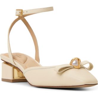 Ted Baker Mabel Ankle Strap Pump in Ivory at Nordstrom Rack, Size 8.5 M