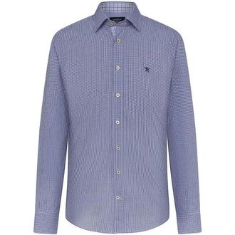 Hackett Heren, Overhemden, Blauw, Maat: L Denim