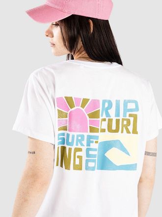 Rip Curl Catalina Island Standard Camiseta blanco