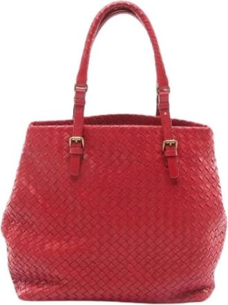 Balenciaga Pre-owned Tote Bags, female, Red, Size: ONE SIZE Pre-owned Leather Tote Bag