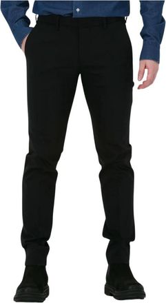 Drykorn Heren Sight Broek Zwart - Heren - Slim Fit Broeken - Zwart - W36 L32 - Katoen - Broeken