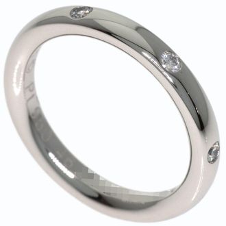 Van Cleef & Arpels Platinum 950 Band Ring (Pre-Owned)