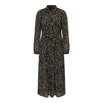 Only Bedrukte, lange jurk