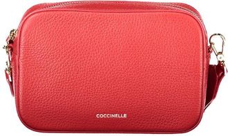 Coccinelle Red Leather Women Womens Bag