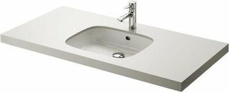 Toto Toto - Lavabo Bajo Encimera Commercial Cuadrado, Sin Orificio Para Grifer&iacute;a, Con Rebosadero Blanco