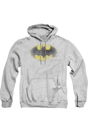 Gildan Batman Faded Logo Adult Pull Over Hoodie / Hooded Sweatshirt