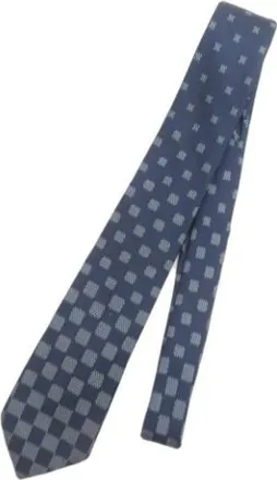 Louis Vuitton Pre-owned Cravat - Heren - Vintage Accessoires - Blauw - ONE Size - Vintage