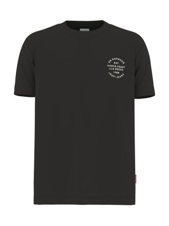 Joop T-Shirt JOOP JEANS Aiko, Herren, Gr. XXL, schwarz, Single Jersey, Obermaterial: 100% Baumwolle, bedruckt, gemustert, unifarben, regular fit, Rundhals,