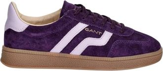 GANT Cuzima Sneakers - Dames - Sneakers - Paars - 38 EU - Leer - Schoenen