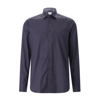 Stenstr&ouml;ms Casual Shirts - Heren - Casual Overhemden - Blauw - L - Katoen - Overhemden