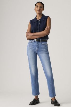 Levi's Vaqueros rectos Wedgie - Mujer - 23X26 - Azul / Dance Around