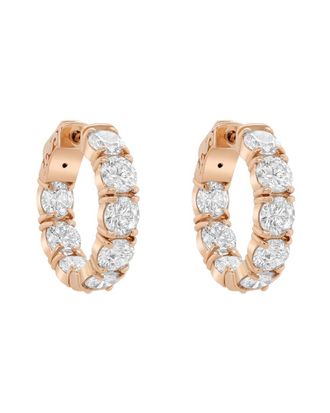 Diana M. Jewels Fine Jewelry 18K 7.15 Ct. Tw. Diamond Earrings