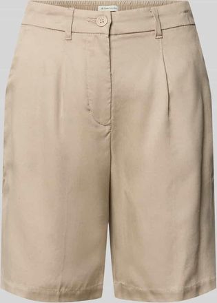 Tom Tailor Regular Fit Bermudas aus Lyocell in Taupe, Gr&ouml;&szlig;e 38