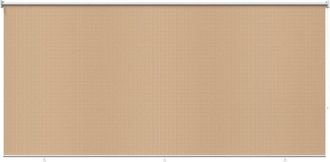 vidaXL Persiana Enrollable De Exterior 405(ancho)x230(alto)cm Beige Vidaxl