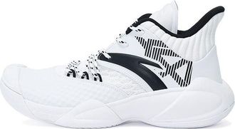 Anta Basketball Series Sneakers Mid White Black 112131616S-3