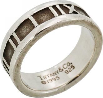 Tiffany & Co. Silver 925 Band Ring (Pre-Owned)