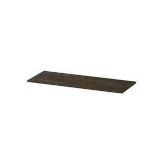 Bernacchini Wastafelblad - 120x45x2cm - tbv onderkast - MDF Fineer Charcoal