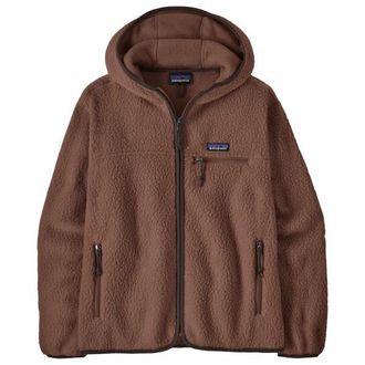 Patagonia Retro Pile Hoody Fleecejacke f&uuml;r Damen | braun