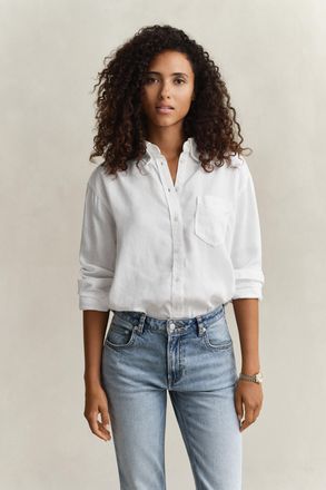 GANT Women Indigo Shirt (44) WHITE