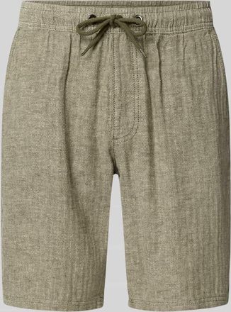 Redefined Rebel Shorts aus Leinen-Baumwoll-Mix Modell ORLANDO in Hellgruen, Gr&ouml;&szlig;e XL