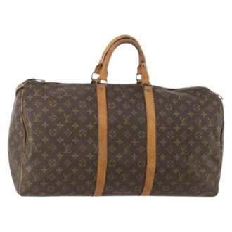 Louis Vuitton Pre-owned Weekend Bags, female, Brown, Size: ONE SIZE Pre-owned Boston Bag