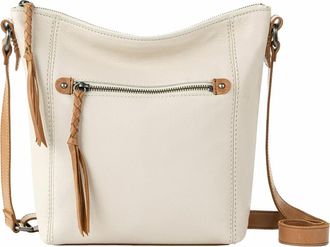 The Sak Ashland Leather Crossbody Bag in Stone at Nordstrom