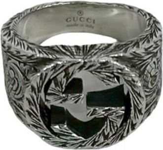 Gucci Silver Silver 925 Band Ring (Pre-Owned)