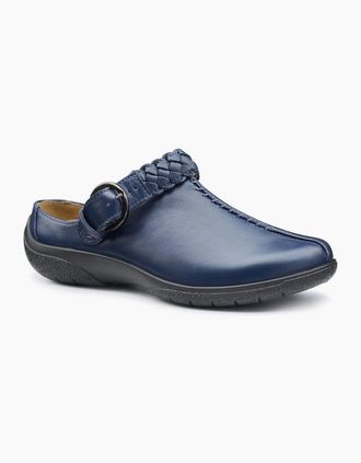 Hotter Womens Magical Womens Extra Wide Mules - Navy - Size: 7.5