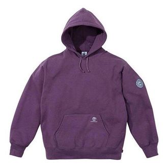SUPREME x Timberland Hooded Sweatshirt Purple White SUP-FW21-272