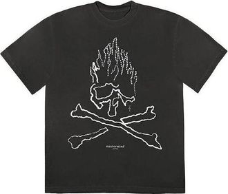 Travis Scott Cactus Jack For Mastermind Skull T-Shirt Black CJFN-SS24